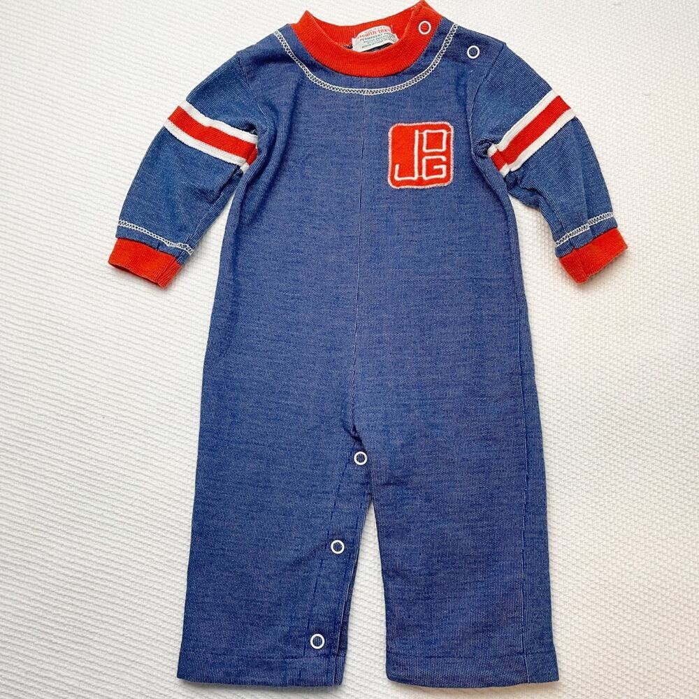 Vintage Healthtex Romper One Piece USA made